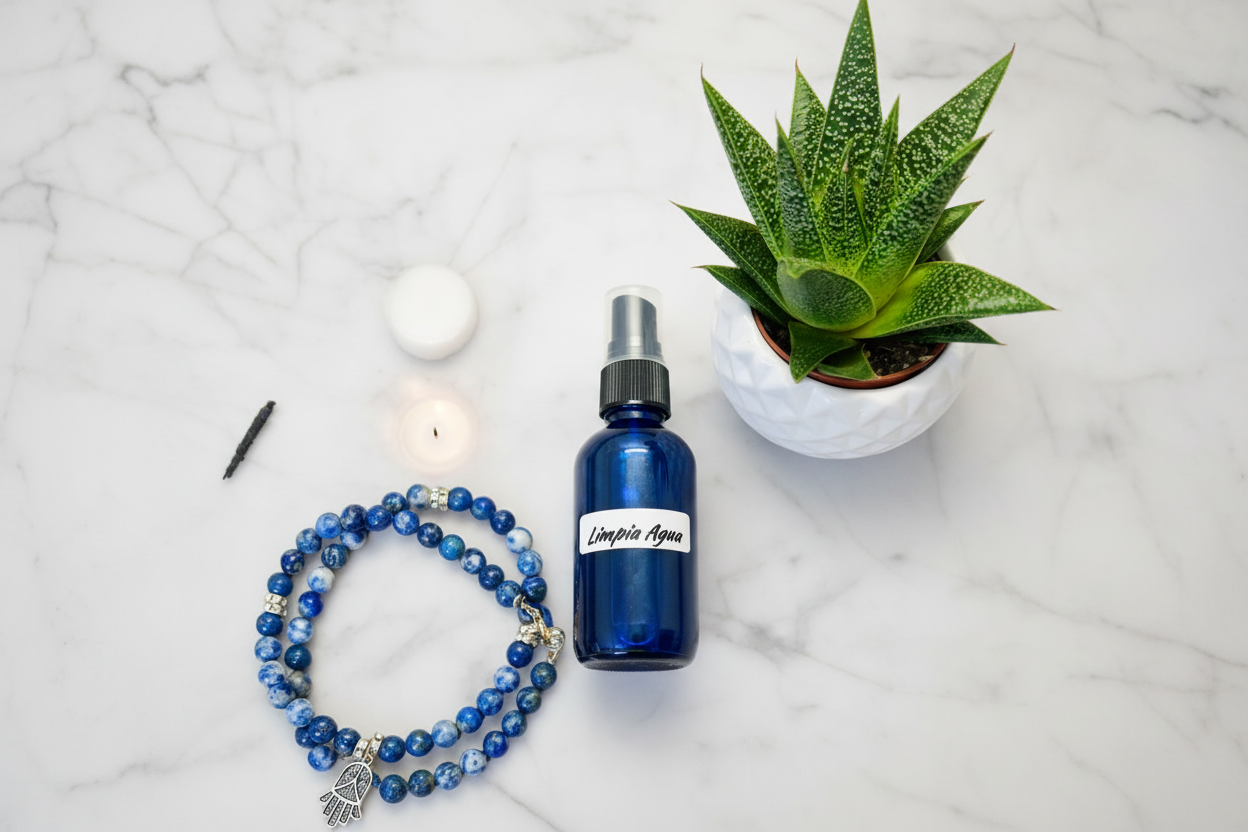 Limpia Agua – Spiritual Cleansing & Protection Mist for Aura, Space & Energy Field